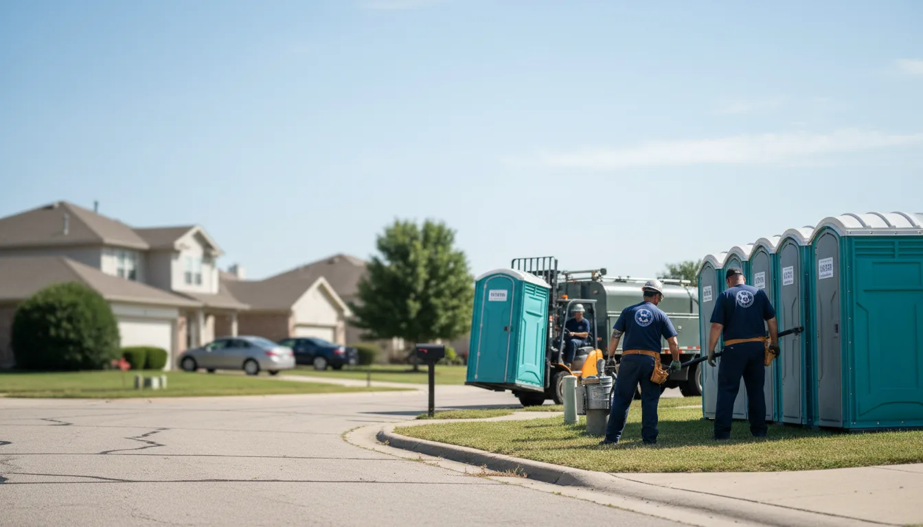 Porta Potty Rental in Liverpool, TX near me